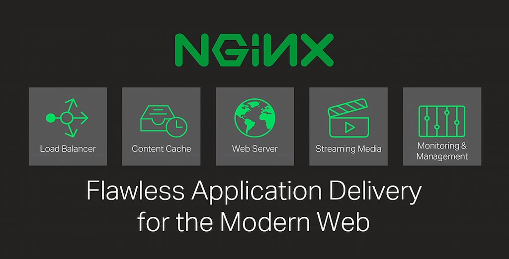 NGINX provides flawless application delivery for the modern web with load balancing, content caching, web serving, media streaming, monitoring and management