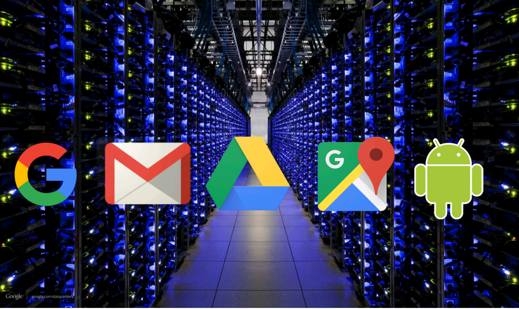 Google cloud services include search, Gmail, Google Drive, Google Maps, and Android [webinar titled 'Deploying NGINX Plus & Kubernetes on Google Cloud Platform' includes information on how switching from a monolithic to microservices architecture can help with application delivery and continuous integration]