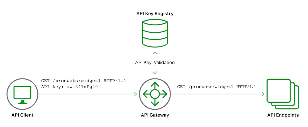 API client and JWT authentication with a traditional API key