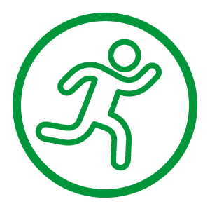 Icon of Agile Running Man