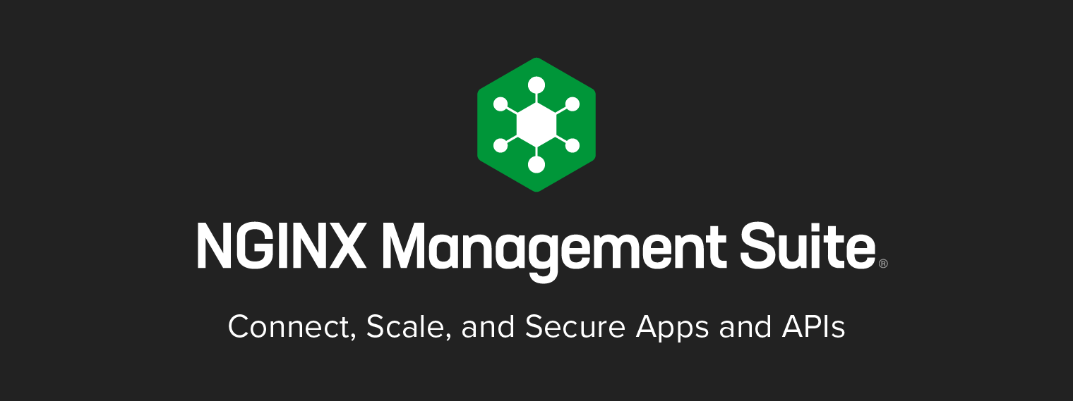 Banner reading 'NGINX Management Suite: Connect, Scale, and Secure Apps and APIs'