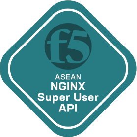 NGINX Super User API badge